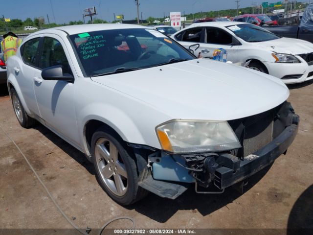 DODGE AVENGER 2013 1c3cdzab1dn662866