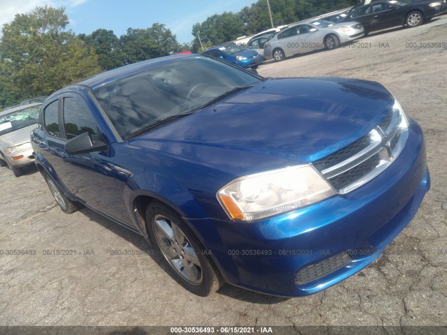 DODGE AVENGER 2013 1c3cdzab1dn664178