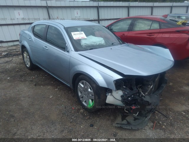 DODGE AVENGER 2013 1c3cdzab1dn682826