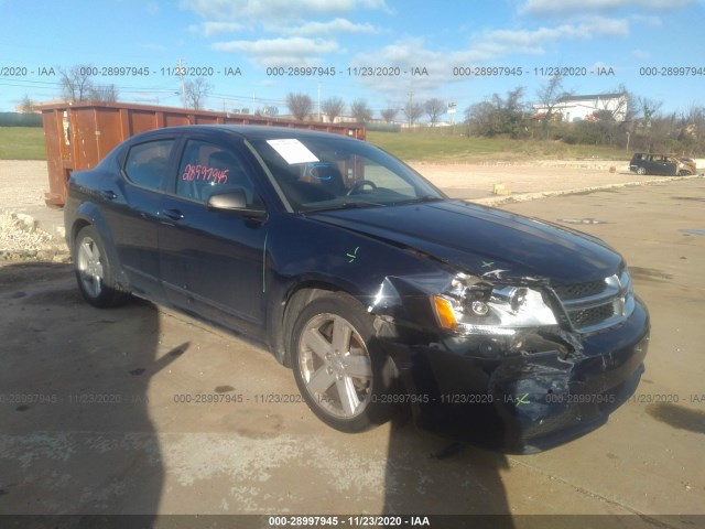 DODGE AVENGER 2013 1c3cdzab1dn741289