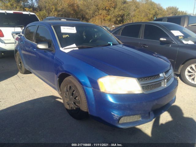 DODGE AVENGER 2013 1c3cdzab1dn752244