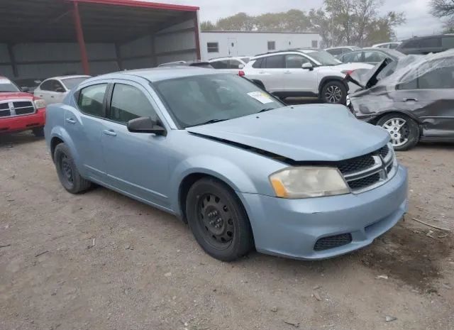 DODGE AVENGER 2013 1c3cdzab1dn773336