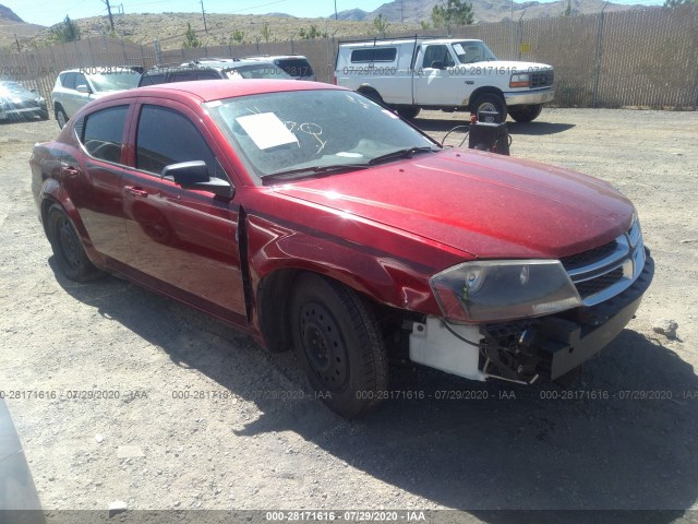 DODGE AVENGER 2014 1c3cdzab1en187477