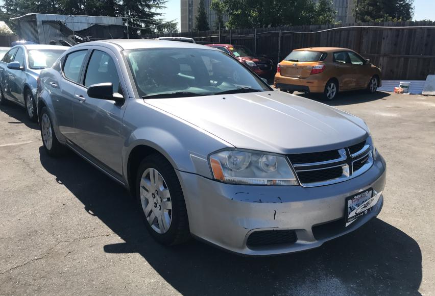 DODGE AVENGER SE 2014 1c3cdzab1en215410