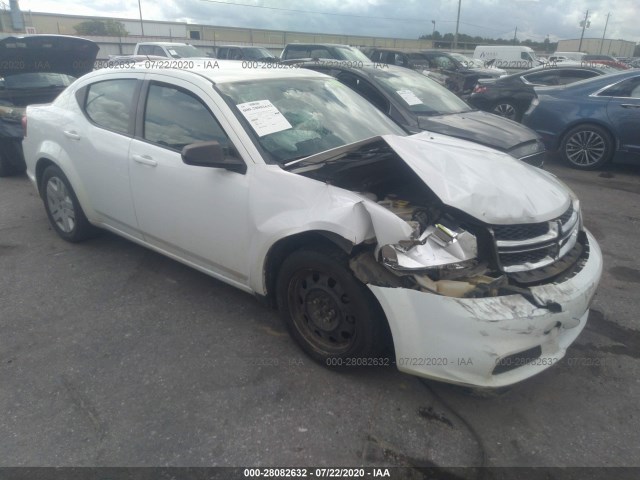 DODGE AVENGER 2014 1c3cdzab1en216394