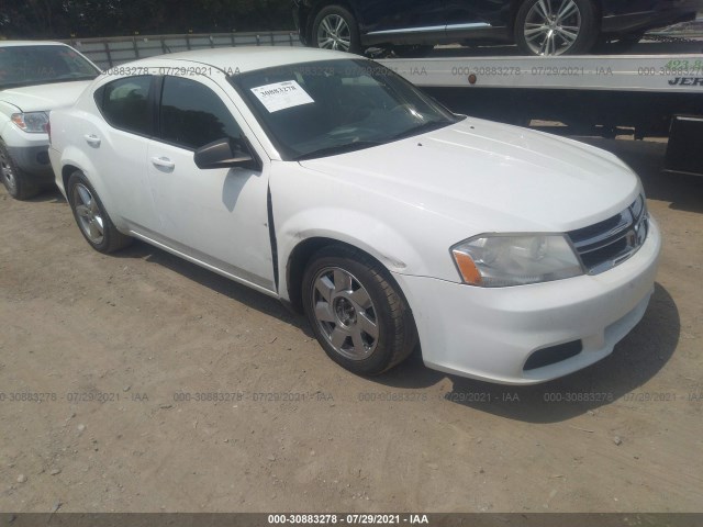 DODGE AVENGER 2012 1c3cdzab2cn153383