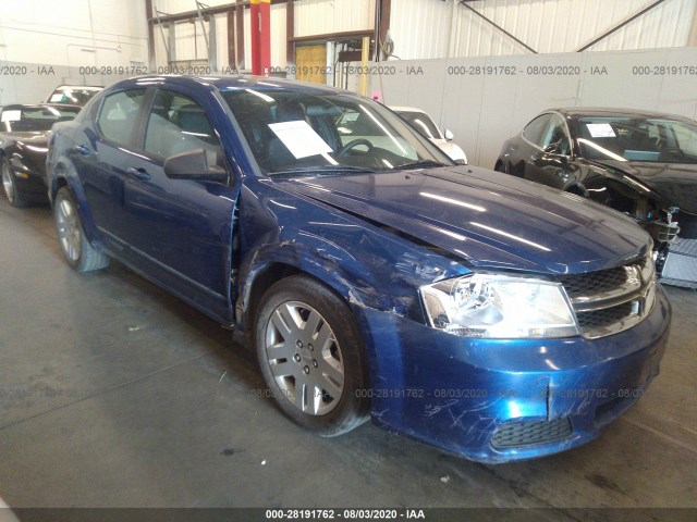 DODGE AVENGER 2012 1c3cdzab2cn209788