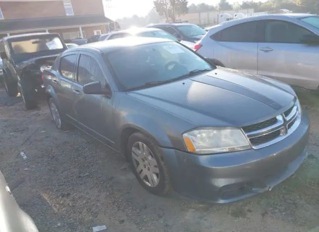 DODGE AVENGER 2012 1c3cdzab2cn231158