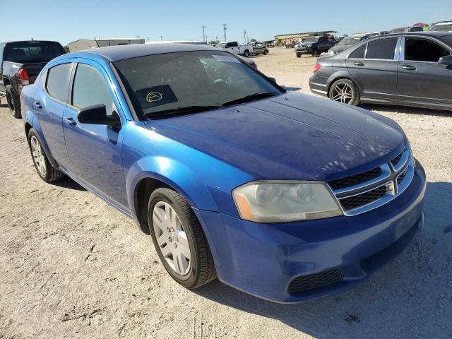 DODGE AVENGER SE 2012 1c3cdzab2cn265293