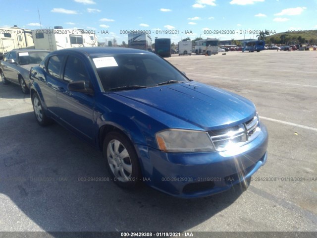 DODGE AVENGER 2012 1c3cdzab2cn285317