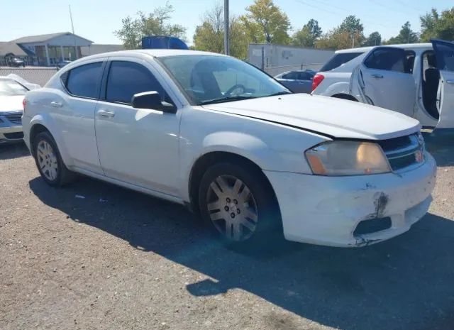 DODGE AVENGER 2012 1c3cdzab2cn286225