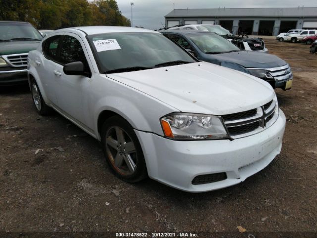 DODGE AVENGER 2013 1c3cdzab2dn517643