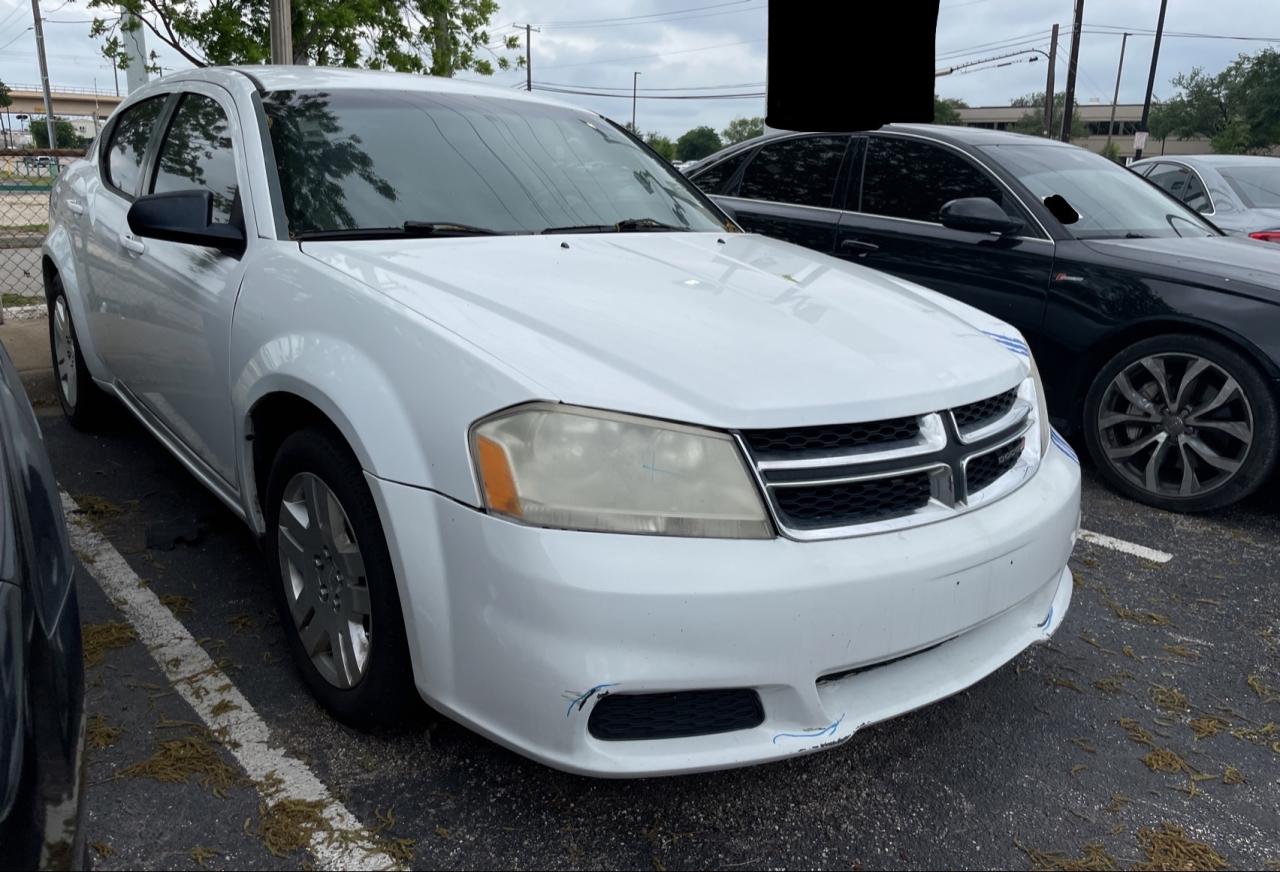 DODGE AVENGER SE 2013 1c3cdzab2dn529016