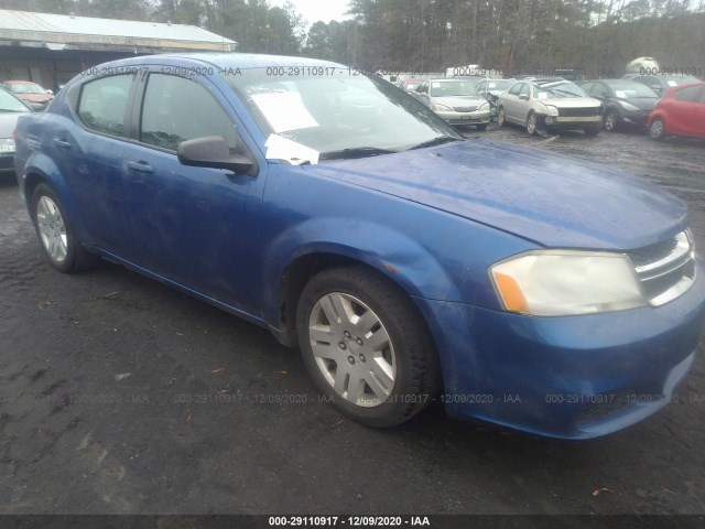 DODGE AVENGER 2013 1c3cdzab2dn530117