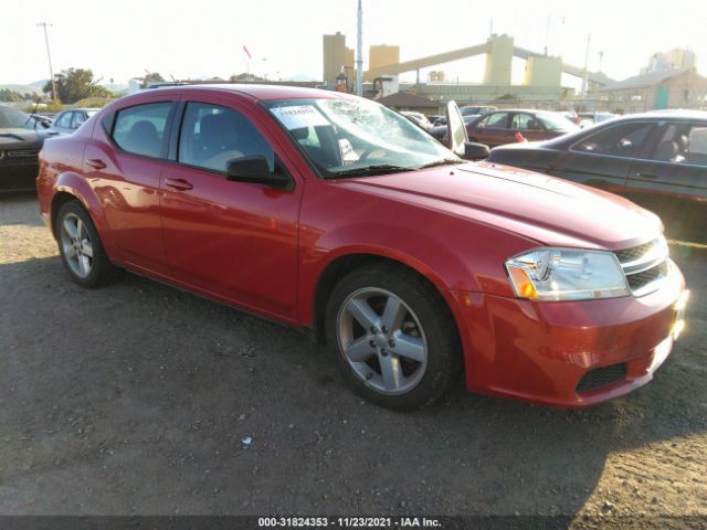 DODGE AVENGER 2013 1c3cdzab2dn530893