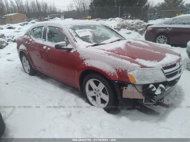 DODGE AVENGER 2013 1c3cdzab2dn531221