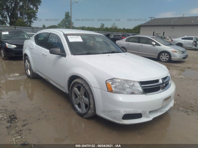 DODGE AVENGER 2013 1c3cdzab2dn534488