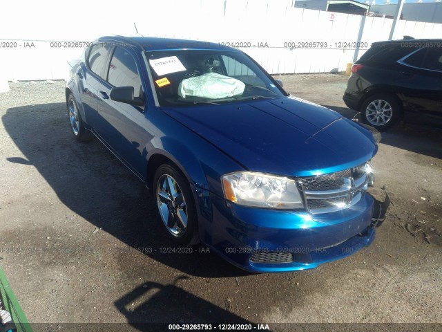 DODGE AVENGER 2013 1c3cdzab2dn540856