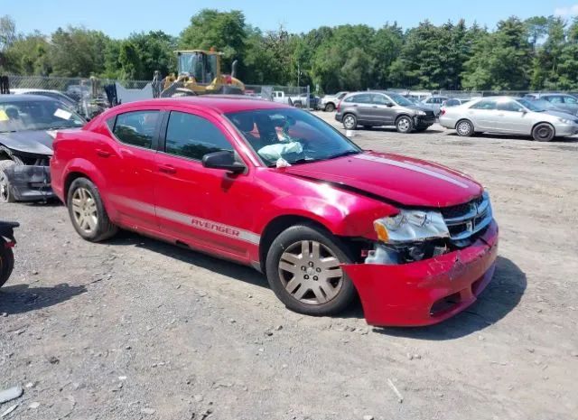 DODGE AVENGER 2013 1c3cdzab2dn541344