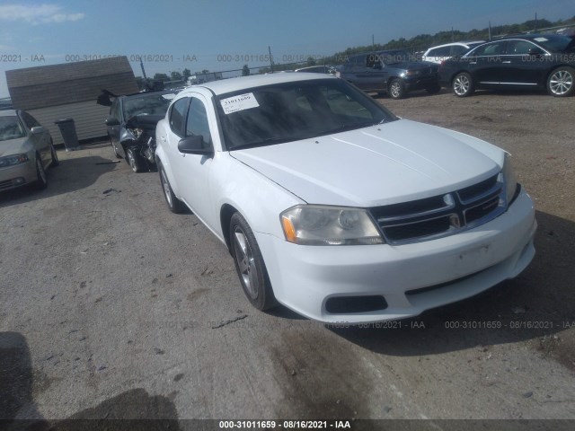 DODGE AVENGER 2013 1c3cdzab2dn564042