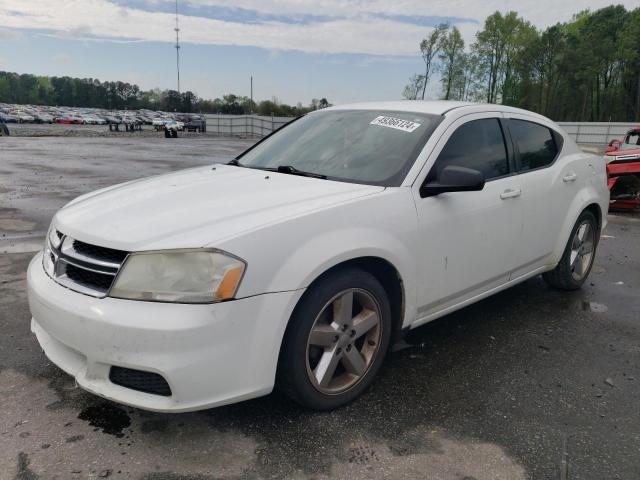 DODGE AVENGER 2013 1c3cdzab2dn565322