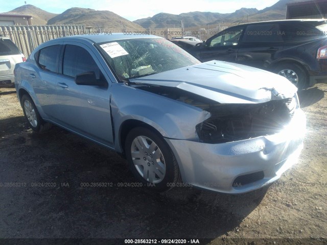 DODGE AVENGER 2013 1c3cdzab2dn585313