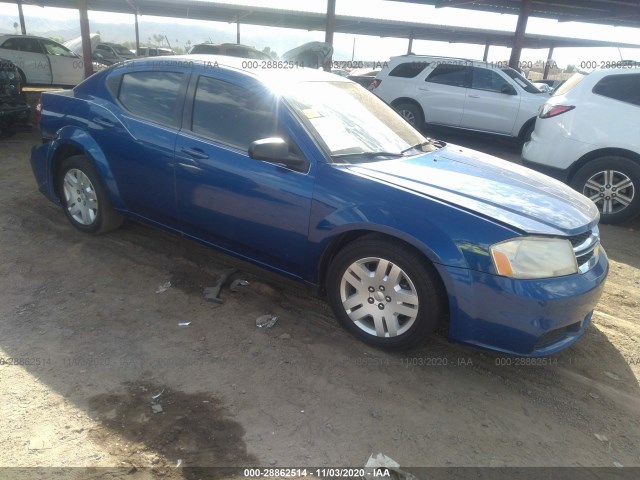 DODGE AVENGER 2013 1c3cdzab2dn594397