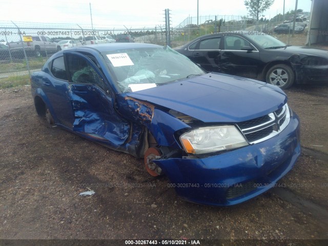 DODGE AVENGER 2013 1c3cdzab2dn598935