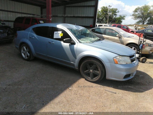 DODGE AVENGER 2013 1c3cdzab2dn607066