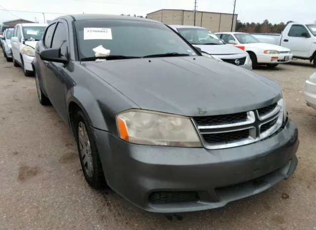 DODGE AVENGER 2013 1c3cdzab2dn622294