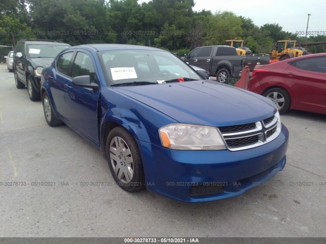 DODGE AVENGER 2013 1c3cdzab2dn630556