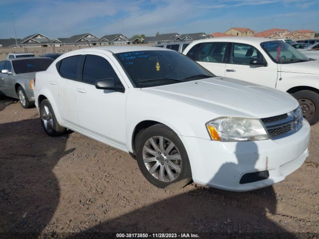 DODGE AVENGER 2013 1c3cdzab2dn637927