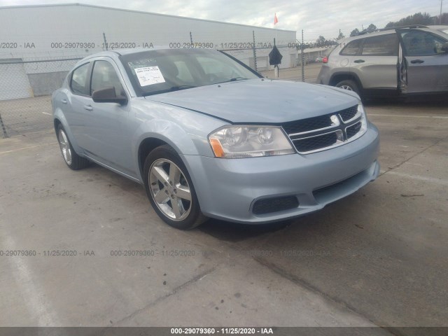 DODGE AVENGER 2013 1c3cdzab2dn638804