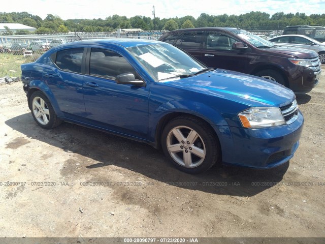 DODGE AVENGER 2013 1c3cdzab2dn648801