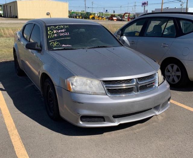 DODGE AVENGER SE 2013 1c3cdzab2dn650807