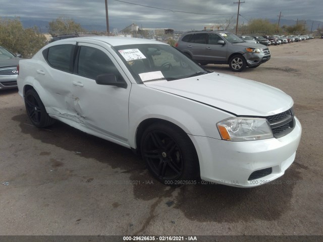 DODGE AVENGER 2013 1c3cdzab2dn664772