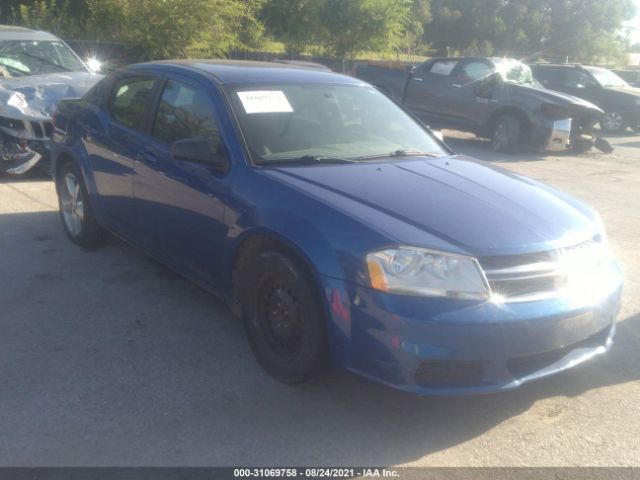 DODGE AVENGER 2013 1c3cdzab2dn667090