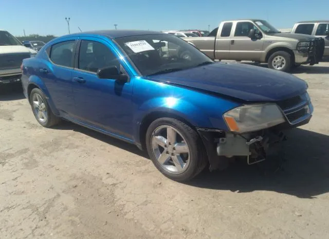 DODGE AVENGER 2013 1c3cdzab2dn741656