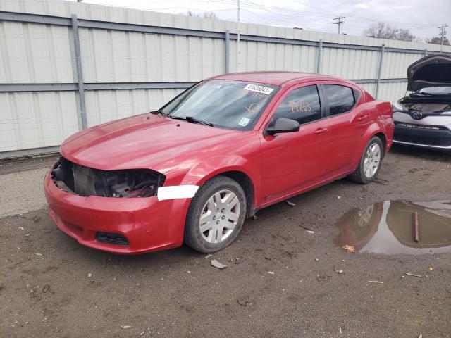 DODGE AVENGER SE 2014 1c3cdzab2en224147