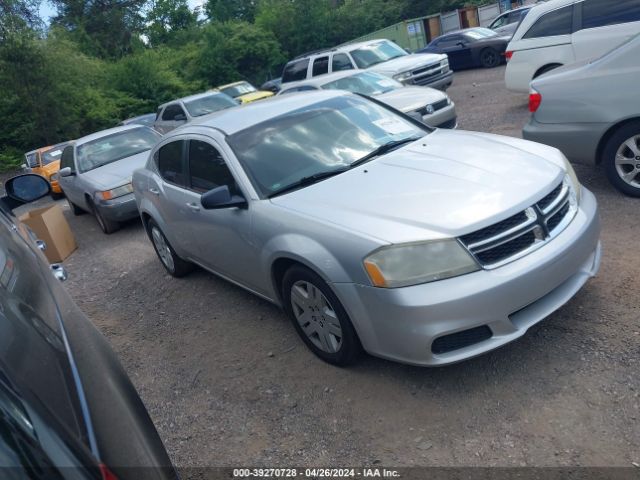 DODGE AVENGER 2012 1c3cdzab3cn128928