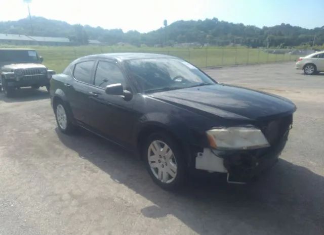 DODGE AVENGER 2012 1c3cdzab3cn132641