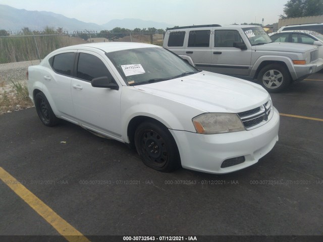 DODGE AVENGER 2012 1c3cdzab3cn134440