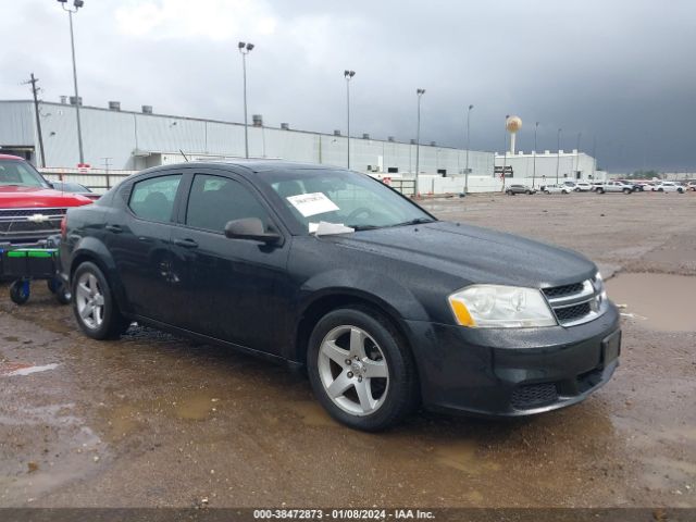 DODGE AVENGER 2012 1c3cdzab3cn158463