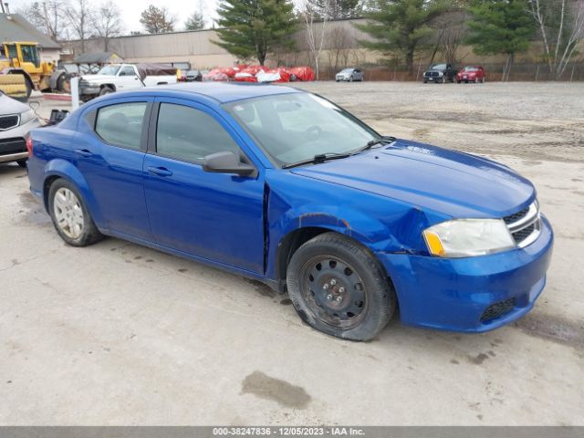 DODGE AVENGER 2012 1c3cdzab3cn171391