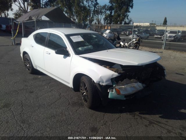 DODGE AVENGER 2012 1c3cdzab3cn217107