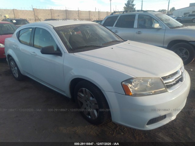 DODGE AVENGER 2012 1c3cdzab3cn235574