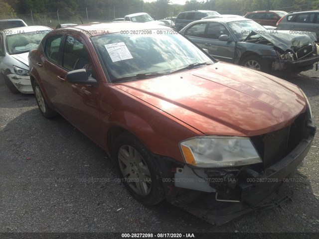 DODGE AVENGER 2012 1c3cdzab3cn276738