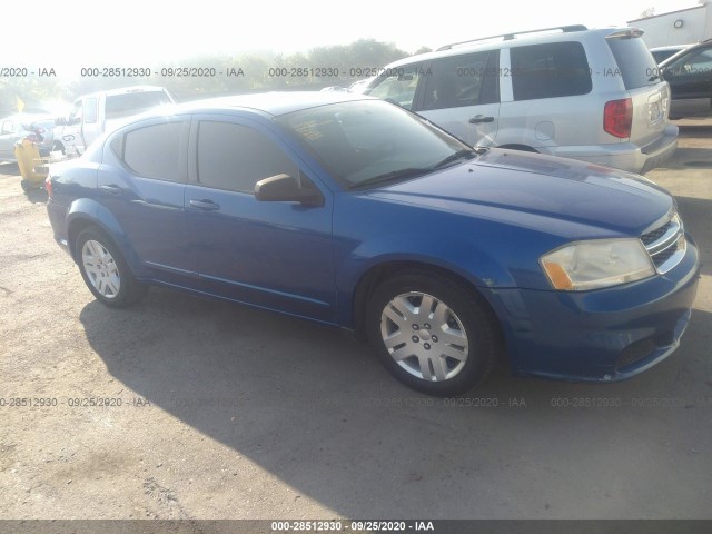 DODGE AVENGER 2012 1c3cdzab3cn322147