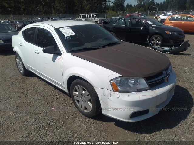 DODGE AVENGER 2012 1c3cdzab3cn322679