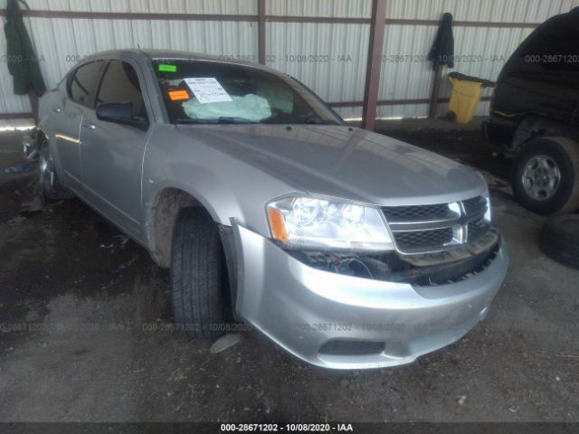 DODGE AVENGER 2012 1c3cdzab3cn322844